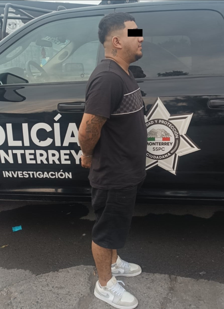 detenido con droga,
robos violentos, colonia argentina, robo de gasolinera, arma de fuego