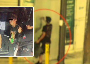 detenido por daños, propiedad ajena, Policía de Monterrey, estrategia Escudo, vandalismo urbano