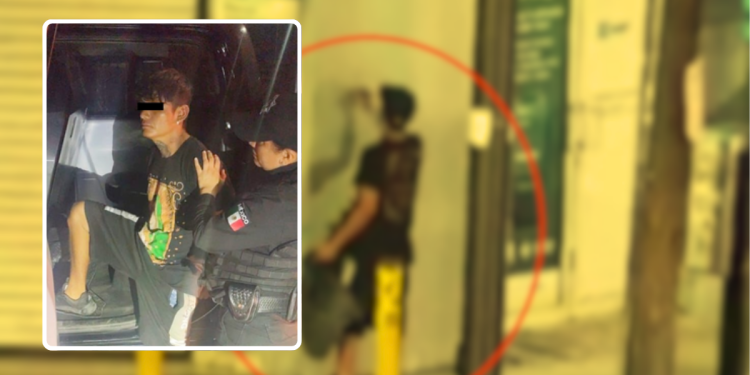 detenido por daños, propiedad ajena, Policía de Monterrey, estrategia Escudo, vandalismo urbano