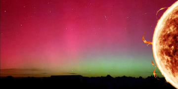 auroras-boreales-en-Nuevo-León-fenómeno-solar-García-actividad-solar-tormenta-geomagnética