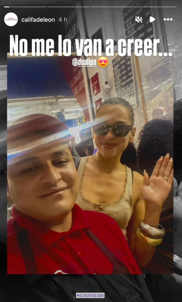 taquería-califa-de-león-Dua-Lipa-estrella-Michelin-conciertos