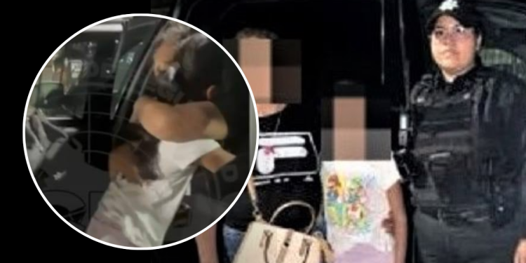 menor extraviada Paseo Santa Lucía