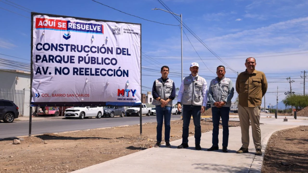 parque linean el colonia barrio san carlos ayuda a mejorar el entorno