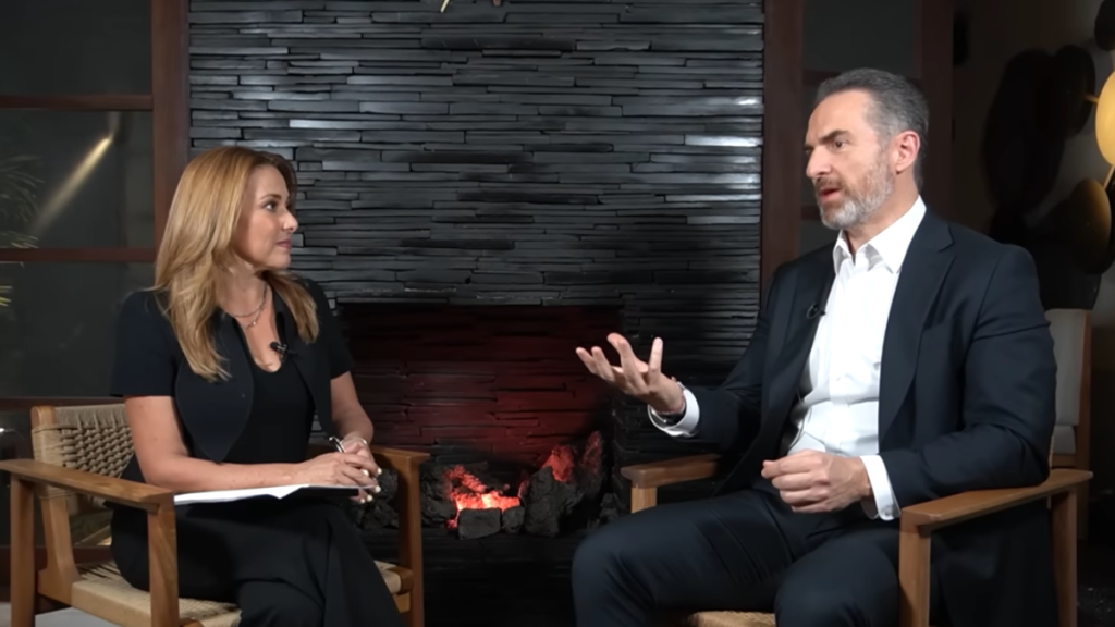 Adrián de la Garza en su entrevista con and Noticias